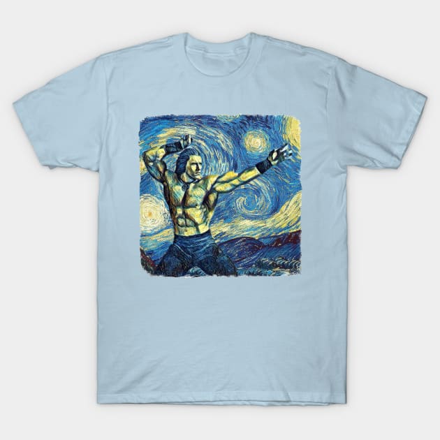 Conan the Barbarian Van Gogh Style T-Shirt by todos